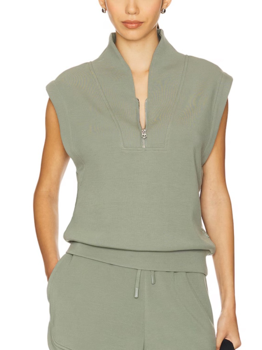 Varley short set in sage